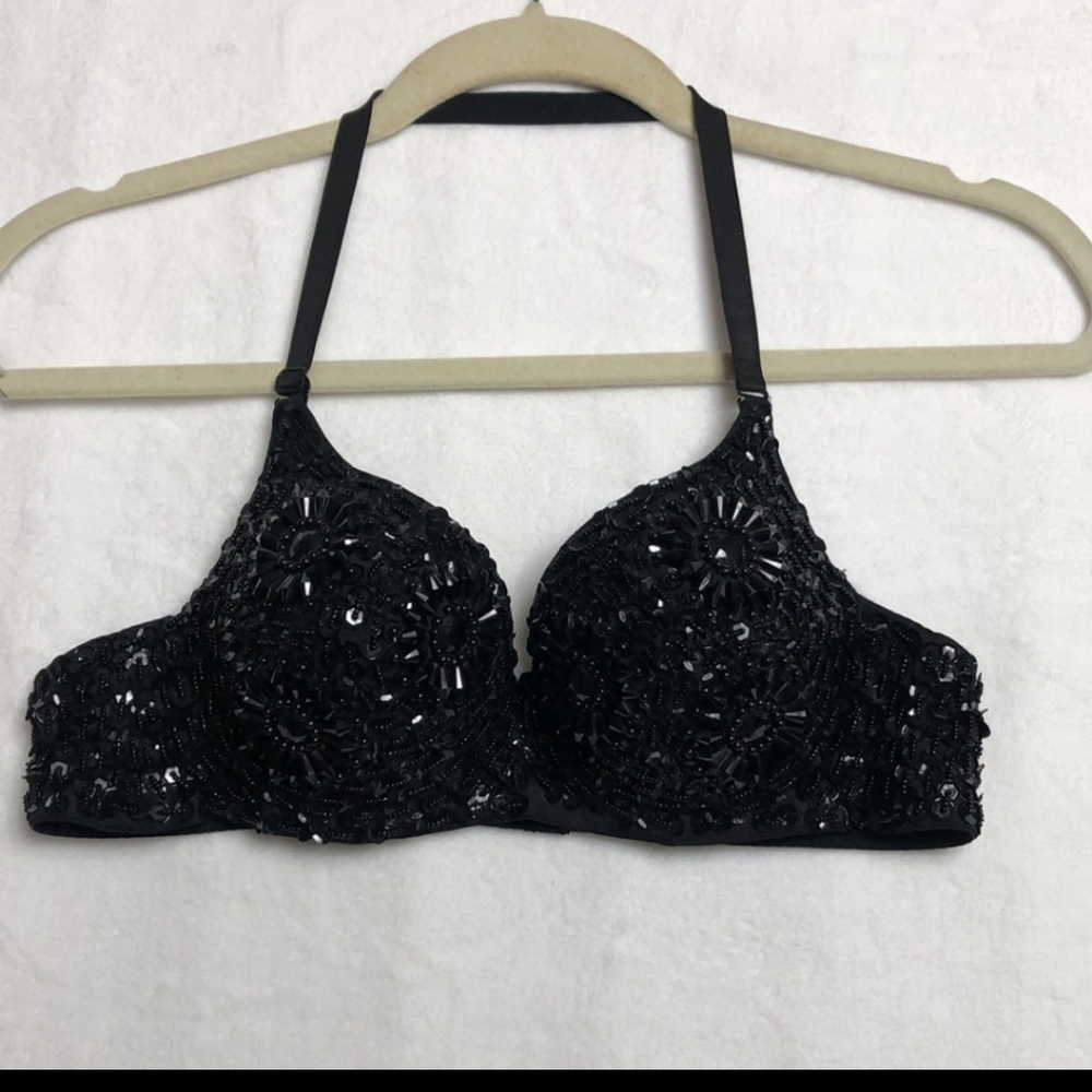 Black BEADED Madonna...Selena BRA!!! AMAZING!!!! - Picture 9 of 15
